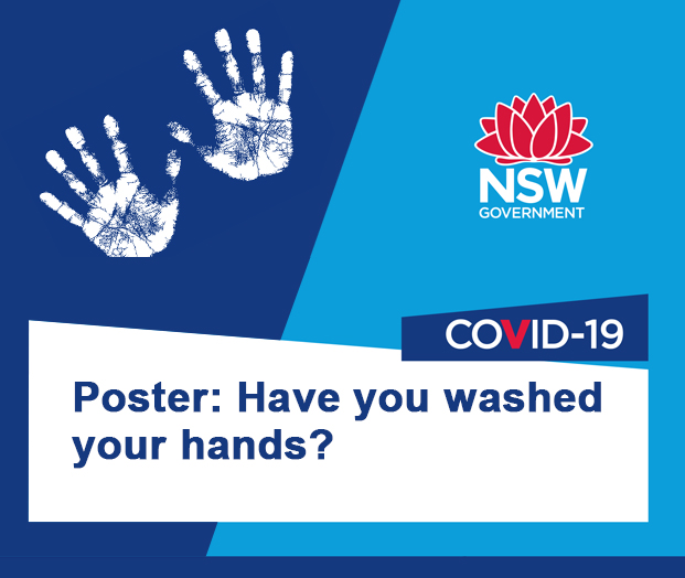Poster: have you washed your hands?