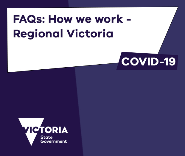 FAQs how we work - regional Victoria